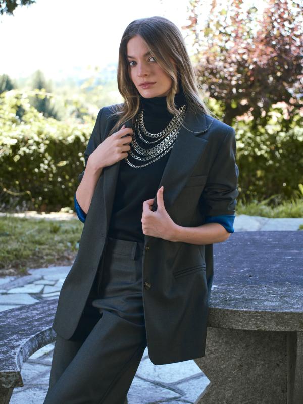 Spencer Clothing - Outfit giacca Tokio con dolcevita sottogiacca e pantalone Kart
